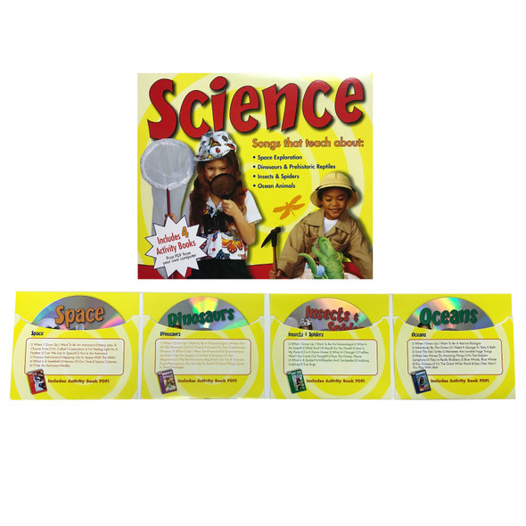 Science Songs 4-CD Set