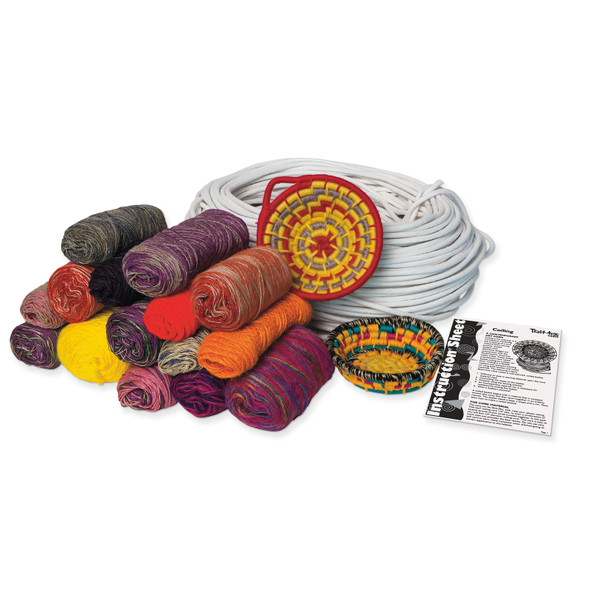 Baskets & Things Project Pack, Assorted Colors, 1,800 Yards of Yarn