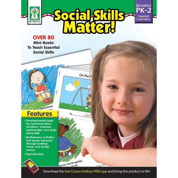 Social Skills Matter! Resource Book, Grade PK-2, Paperback