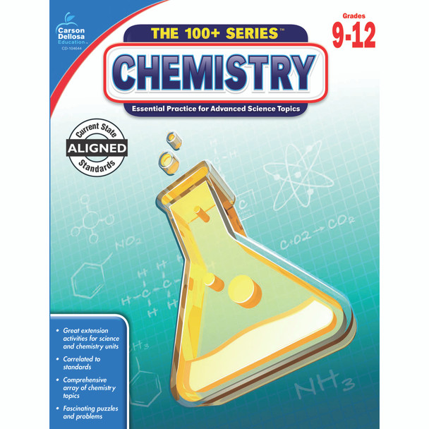 Chemistry Workbook, Grade 9-12 - CD-104644