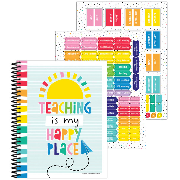 Happy Place Teacher Planner - CD-105034