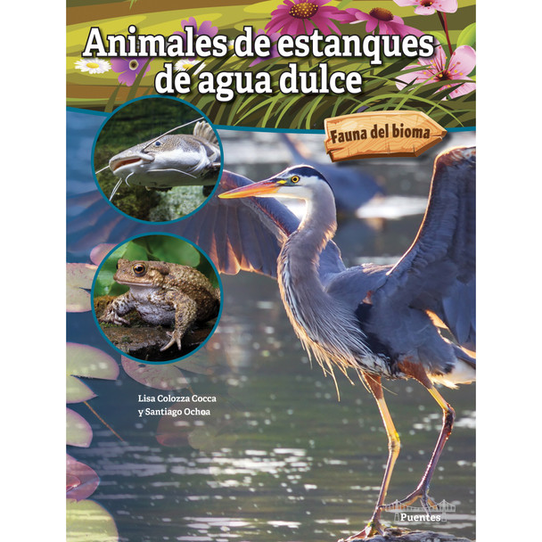 Animales de estanques de agua dulce Hardcover - CD-9781731654649