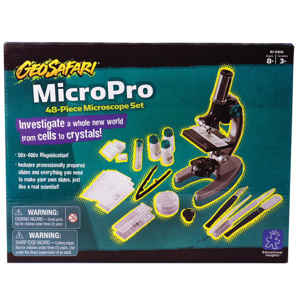 GeoSafari MicroPro 95-Piece Microscope Set - EI-5301