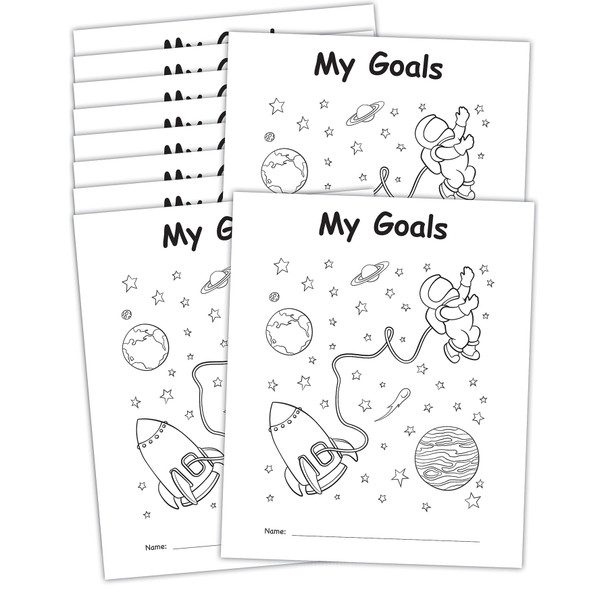 My Own Books: My Goals, Pack of 10 - EP-62146