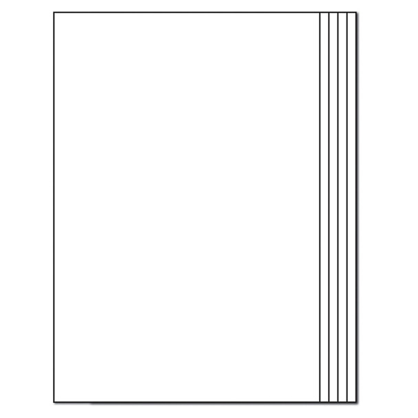 Rectangle Blank Book for Young Authors Resource Book, Grade K-3, Paperback, Pack of 12 - IF-81B
