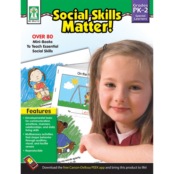 Social Skills Matter! Resource Book, Grade PK-2, Paperback - KE-804112