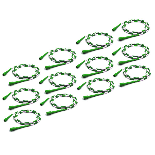 Segmented Plastic Jump Rope, 7', Pack of 12 - MASJR7-12 - 005101