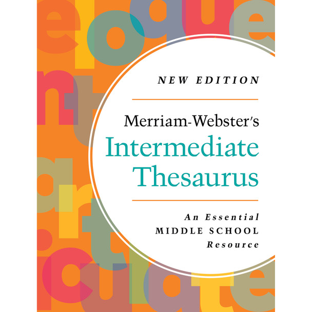 Merriam Webster Intermed Thesaurus - MW-6787