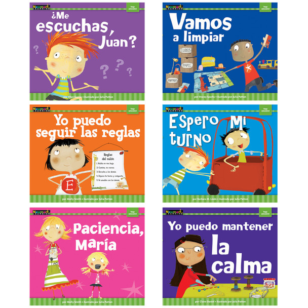 MySELF Readers: I Am in Control of Myself, Small Book, Spanish, Set of 6 - NL-3322