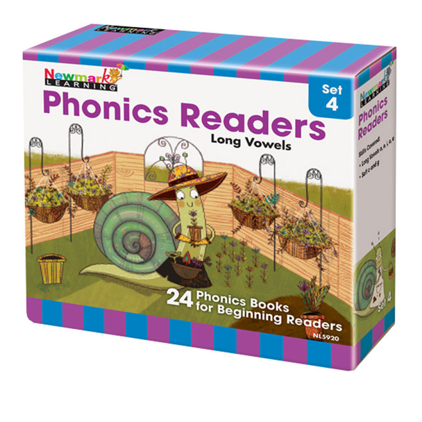 Phonics Boxed Readers Set 4: Long Vowels - NL-5920