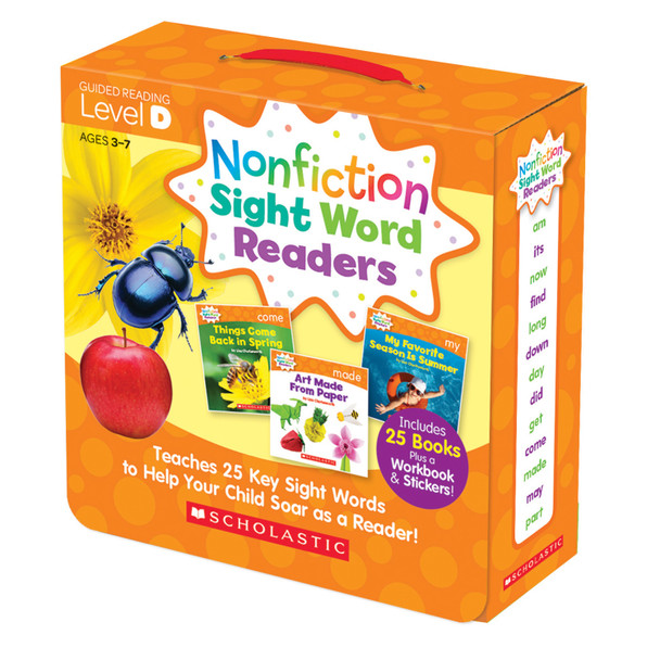 Nonfiction Sight Word Readers Set, Level D, Set of 25 Books - SC-584284