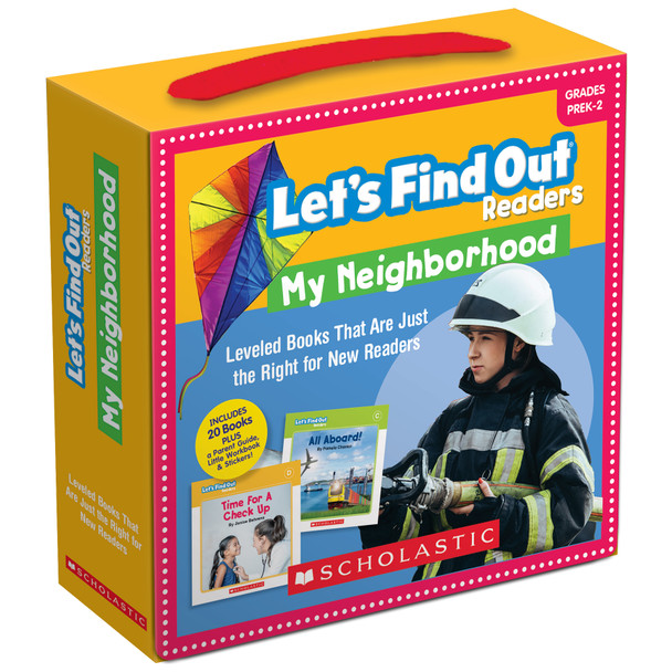 Lets Find Out Readers: In the Neighborhood/Guided Reading Levels A-D (Single-Copy Set) - SC-714362