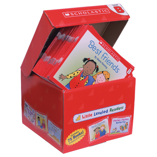 Little Leveled Readers Book: Level B Box Set, 5 Copies of 15 Titles - SC-9780545067683
