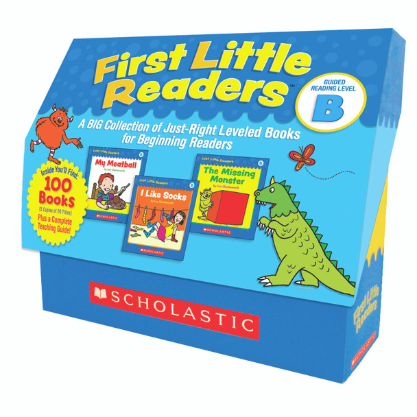 First Little Readers Books, Guided Reading Level B, 5 Copies of 20 Titles - SC-9780545223027