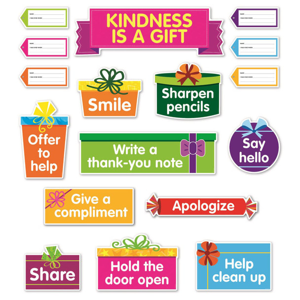 Kindness Is a Gift Bulletin Board Set - SC-834482