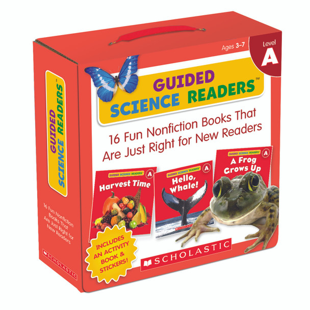 Guided Science Readers, Level A, Parent Pack, Pack of 16 Books - SC-565092