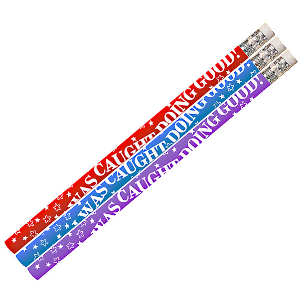 I Was Caught Doing Good Pencil, 12 Per Pack, 12 Packs - MUS1418D-12