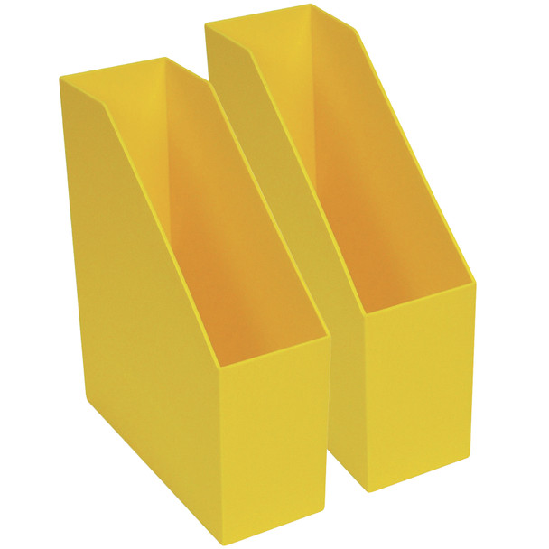 Magazine File, Yellow, Pack of 2 - ROM77703-2