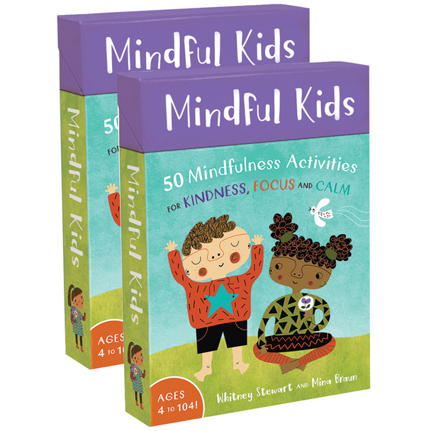 Mindful Kids Activity Cards, 2 Packs