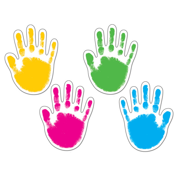 Handprints Cut-Outs, Pack of 42 - CD-120081