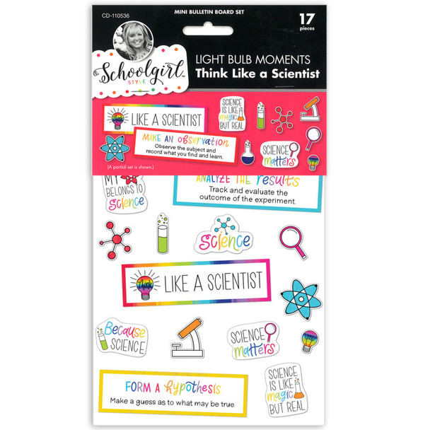 Light Bulb Moments Think Like a Scientist Mini Bulletin Board Set