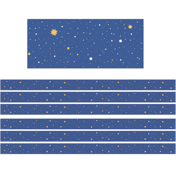 Once Upon A Dream Starry Night Deco Trim®, 37 Feet Per Pack, 6 Packs Once Upon A Dream Starry Night Deco Trim®, 37 Feet Per Pack, 6 Packs