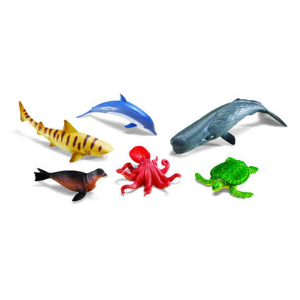 Jumbo Ocean Animals, Set of 6 Jumbo Ocean Animals, Set of 6