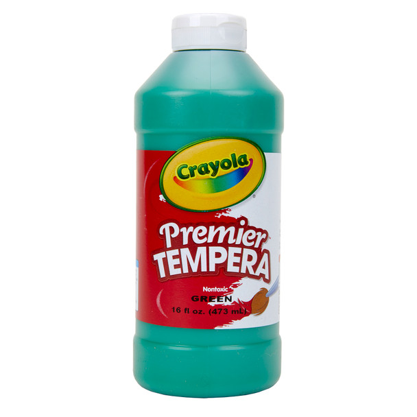 Premier Tempera Paint 16 oz, Green