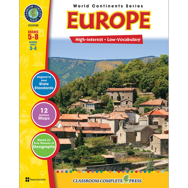 (2 EA) WORLD CONTINENTS SERIES EUROPE