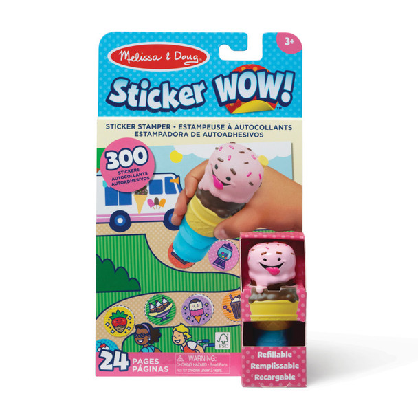 Sticker WOW! Activity Pad Set - Ice Cream Sticker WOW! Activity Pad Set - Ice Cream