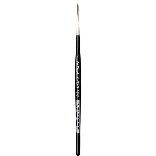 CASANEO Rigger, Extra Soft Synthetics, Watercolor & Acrylic, Liner, Series 1290, Size 0