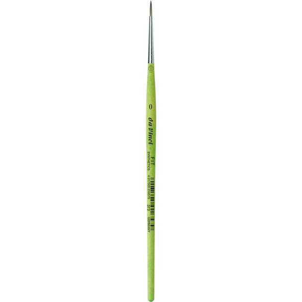 FIT Synthetics Student Brush, Synthetic, Acrylic & Tempera, Round, Series 373, Size 0