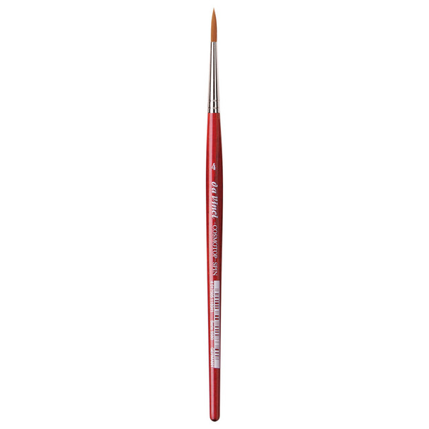 COSMOTOP-SPIN Silkpainting Brush, Synthetic, Watercolor, Round, Size 4 COSMOTOP-SPIN Silkpainting Brush, Synthetic, Watercolor, Round, Size 4