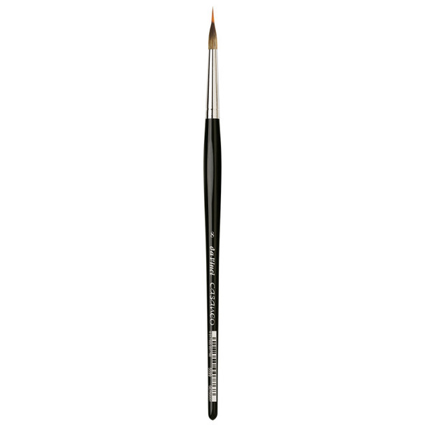 CASANEO Liner with inlaid COLINEO needle tip, Synthetic, Watercolor & Acrylic, Series 5599, Size 8