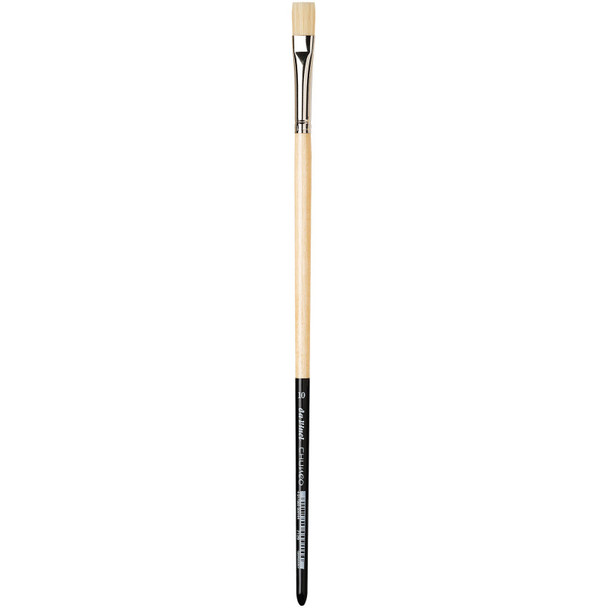 CHUNEO Synthetic Hog Bristle, Oil, Flat, Series 7129, Size 10