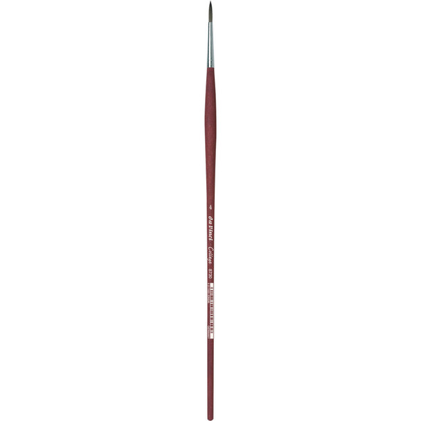 COLLEGE Student Brush, Synthetic, Acrylic & Oil, Round, Series 8730, Size 4