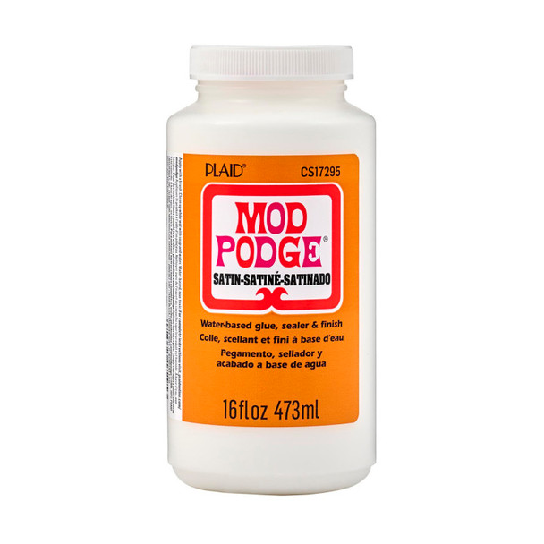 Decoupage Glue, Satin 16oz. Decoupage Glue, Satin 16oz.
