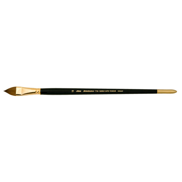 Renaissance® Cats Tongue Brush, Long Handle, Size 18