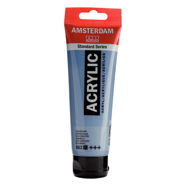 Standard Acrylic Paint, 120ml, Greyish Blue 562 Standard Acrylic Paint, 120ml, Greyish Blue 562