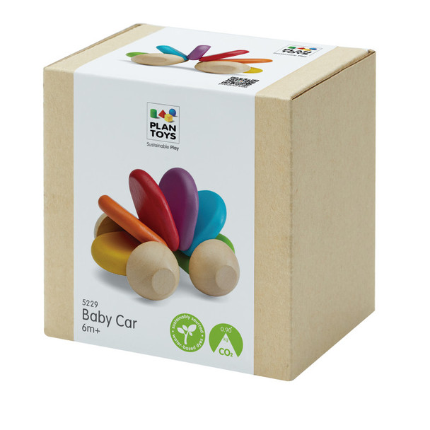 Wooden Baby Car Push Toy