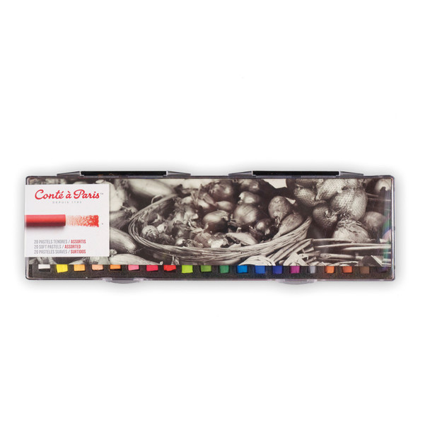 Soft Pastels, Assorted Colors, Set of 20