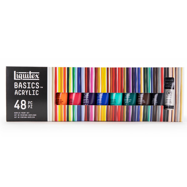 LQ BASICS Acrylic Color 48 x 22ml Tube Set LQ BASICS Acrylic Color 48 x 22ml Tube Set