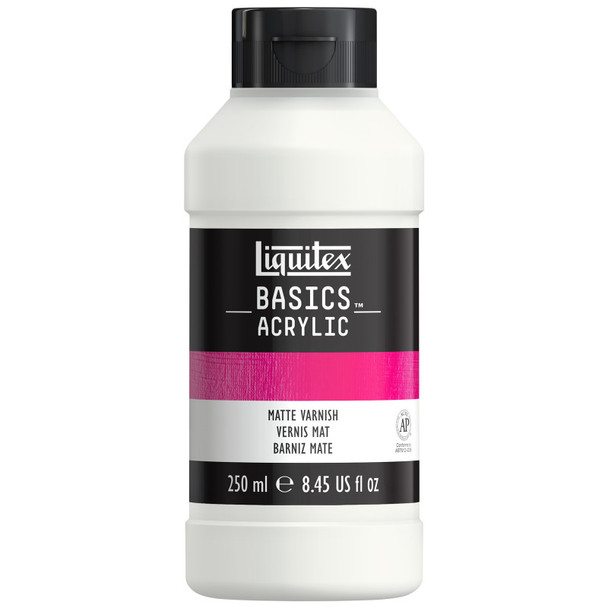 Basics Matte Varnish - 250ml Bottle Basics Matte Varnish - 250ml Bottle