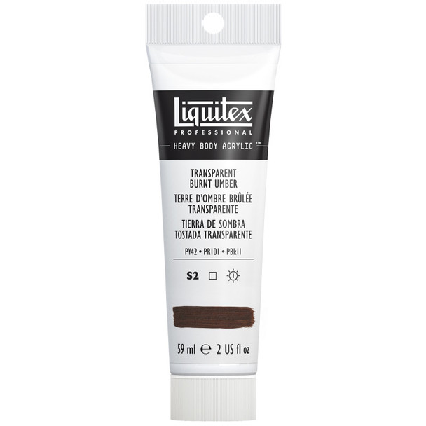 HB 59ml tube - Transparent Burnt Umber HB 59ml tube - Transparent Burnt Umber