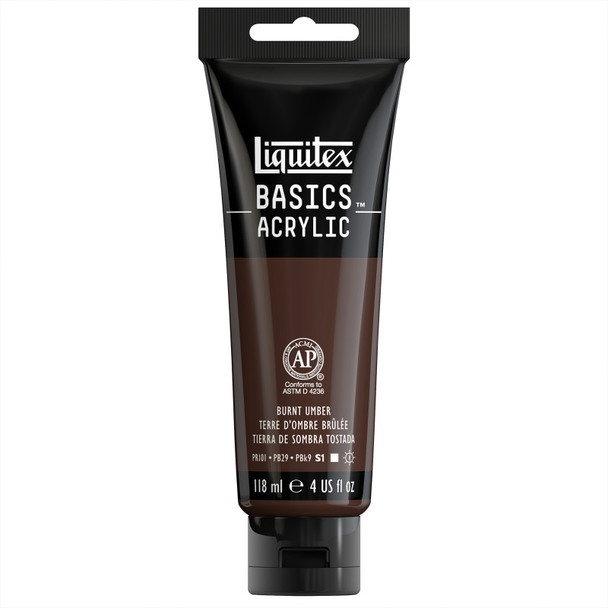 LQ BASICS 118ml tube - Burnt Umber LQ BASICS 118ml tube - Burnt Umber