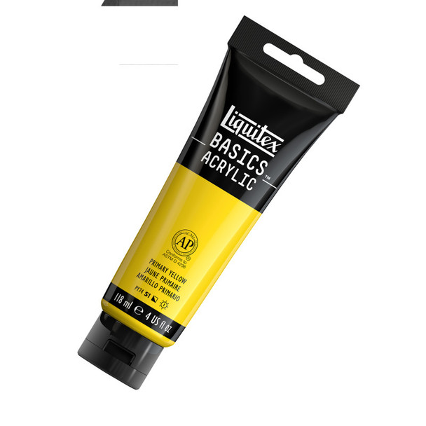 LQ BASICS 118ml tube - Primary Yellow LQ BASICS 118ml tube - Primary Yellow