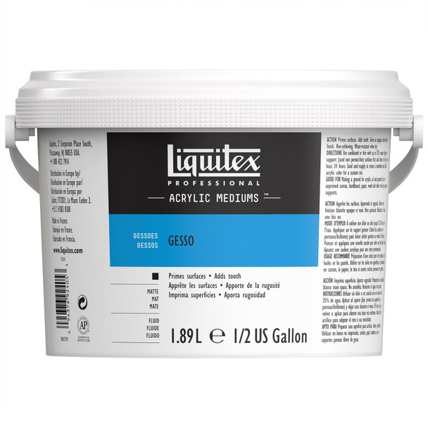White Gesso - 1.89L (½ gallon/64 oz) White Gesso - 1.89L (½ gallon/64 oz)