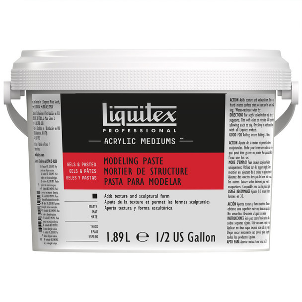 Modeling Paste - 1.89L (½ gallon/64 oz) Modeling Paste - 1.89L (½ gallon/64 oz)