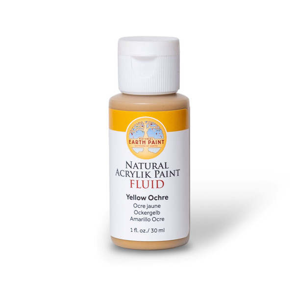 Natural Fluid Acrylik - 1 oz - Yellow Ochre