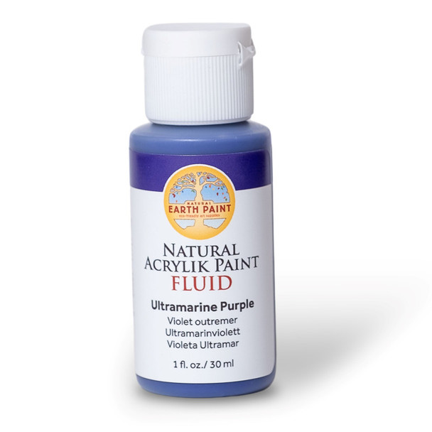 Natural Fluid Acrylik - 1 oz - Ultramarine Purple